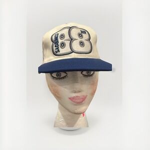 Dallas Cowboys Michael Irvin Vtg Snapback hat by AJD Corp 1992 QB CLUB Read